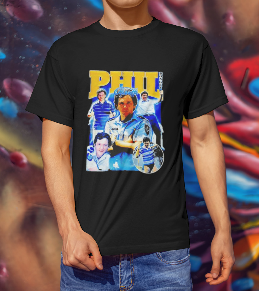PHIL Olivetti We Can Be Heroes Australia Mockumentary Series T-Shirt