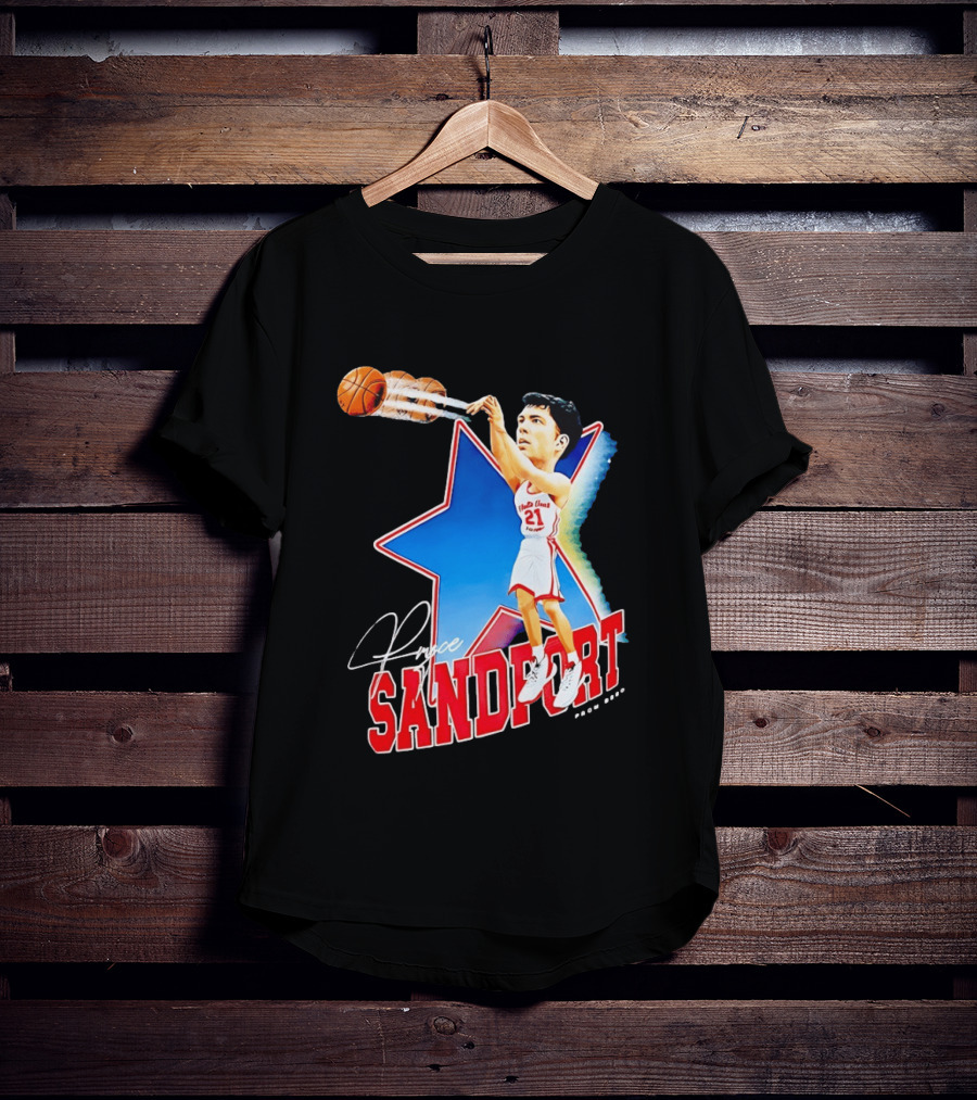 Pryce Sandfort Nebraska Cornhuskers Basketball Star Player 21 T-Shirt