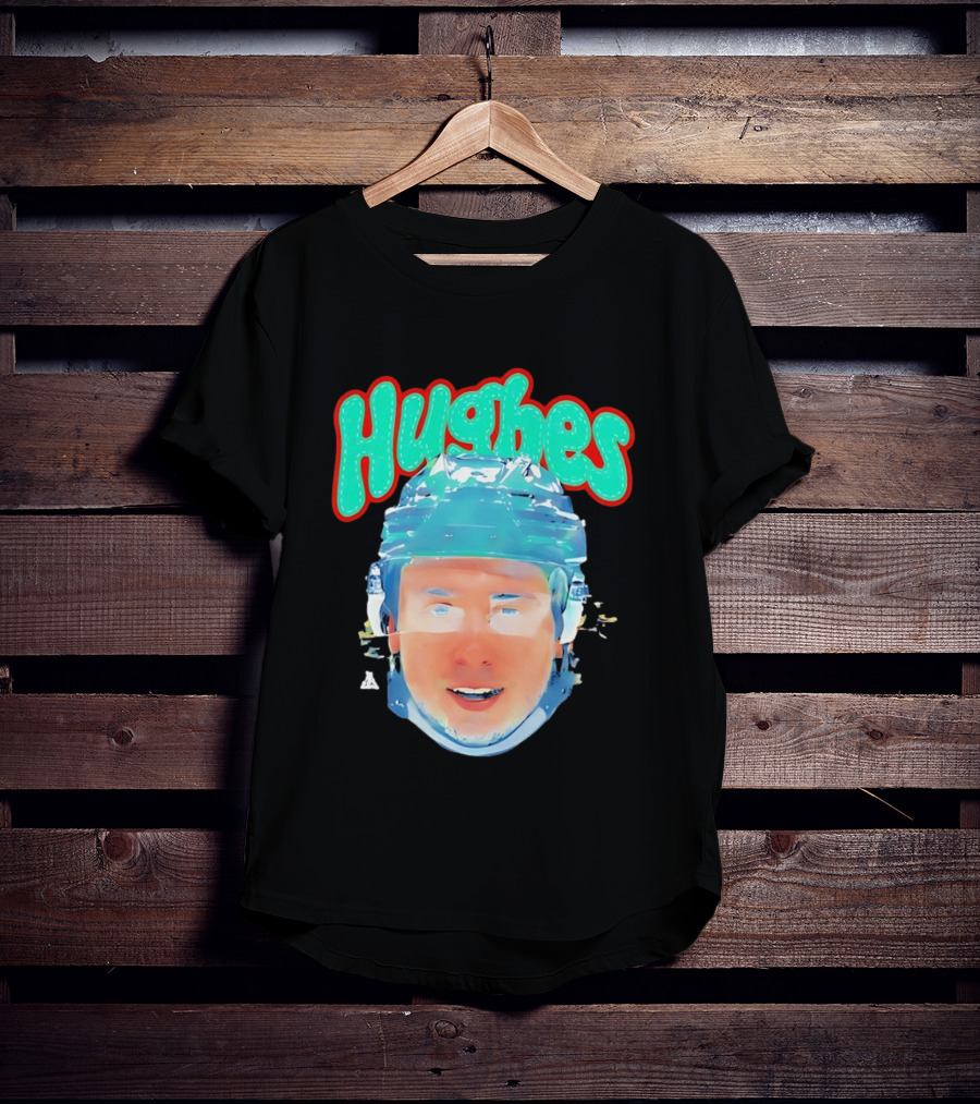 Quinn Hughes 43 Hughes Minnesota Wild Big Head 2026 T-Shirt