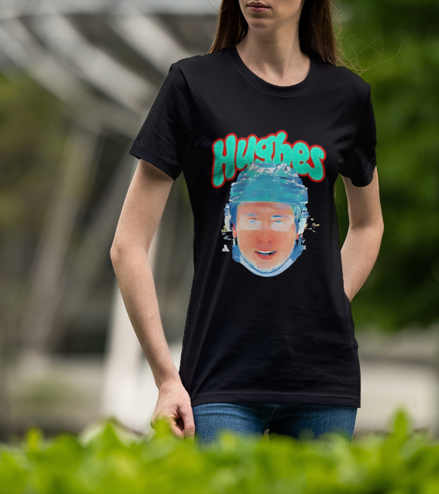 Quinn Hughes 43 Hughes Minnesota Wild Big Head 2026 T-Shirt