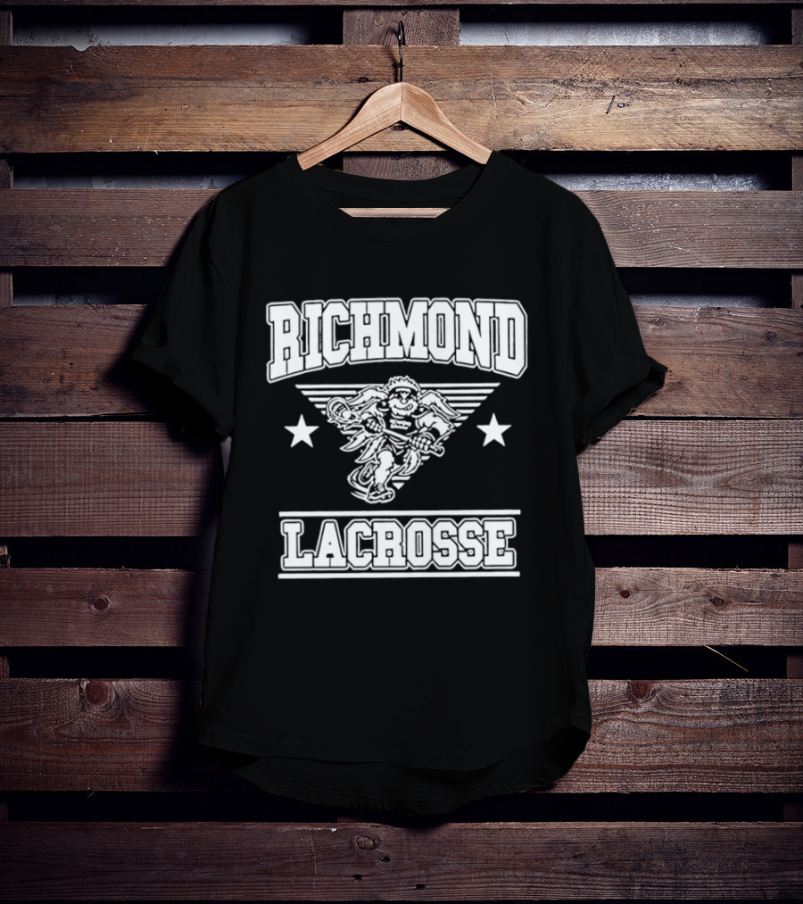 Richmond Lacrosse Vintage Motocross Star Racer T-Shirt