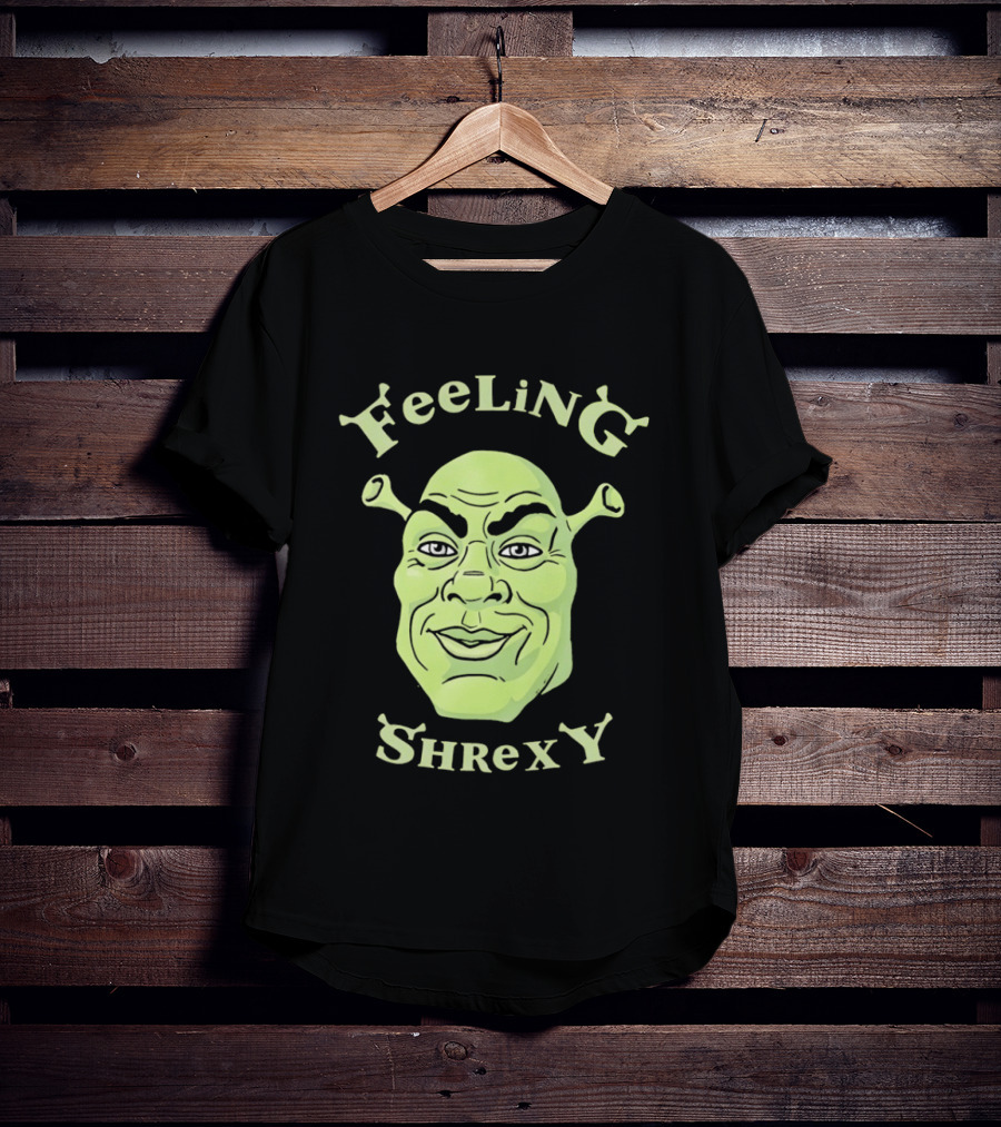 Feeling Shrexy Shrek Face T-Shirt