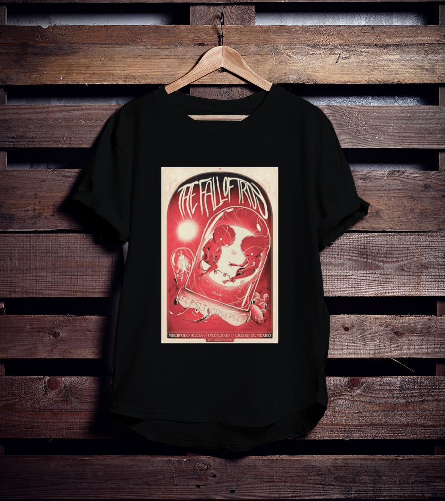 The Fall Of Troy Multiforo Alicia 03 Mar 2026 Ciudad De México Concert T-Shirt