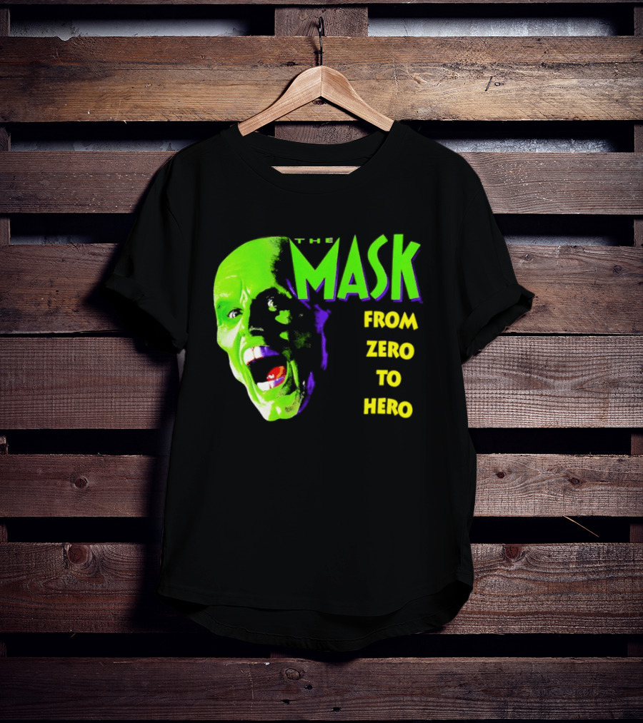 The Mask Movie From Zero To Hero Face T-Shirt