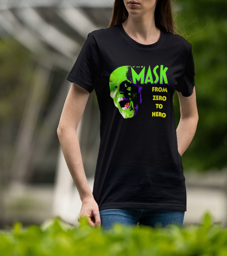 The Mask Movie From Zero To Hero Face T-Shirt