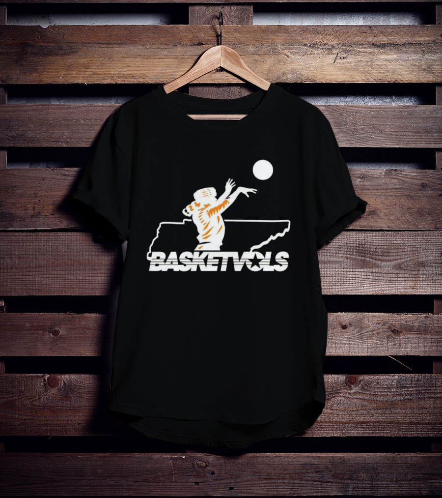 Tennessee Basketvols Jumpshot Basketball T-Shirt