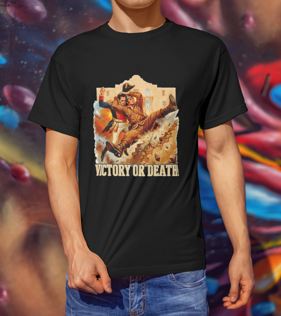 Victory Or Death Ultimate Alamo Smackdown T-Shirt