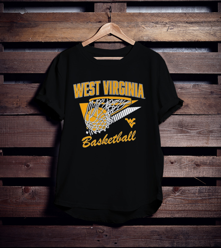 West Virginia Basketball Swish T-Shirt