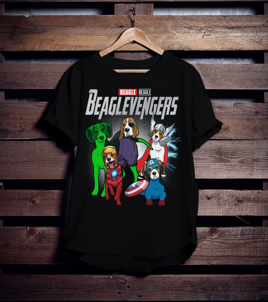 Beagle Beaglevengers Marvel Dog Heroes T-Shirt