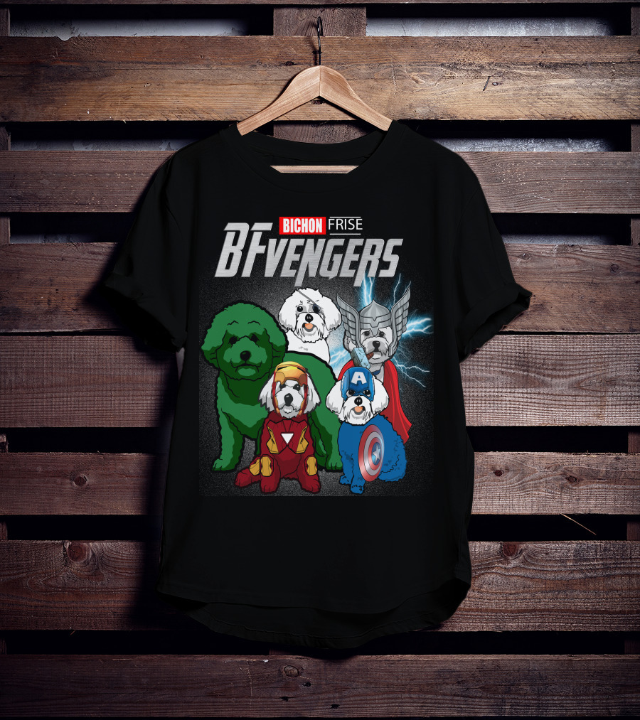 Bichon Frise BFvengers T-Shirt