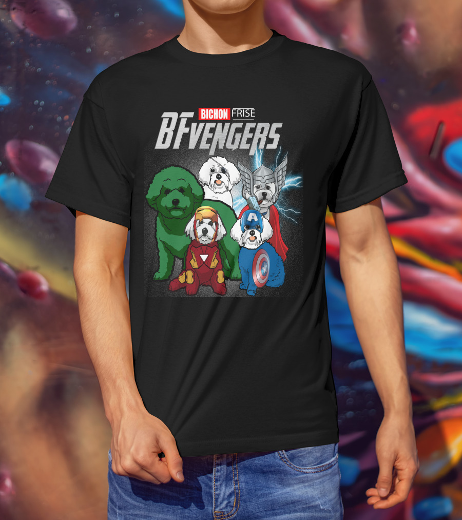 Bichon Frise BFvengers T-Shirt