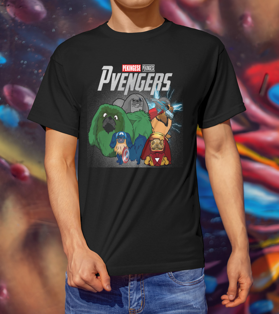 Pekingese Pyvengers T-Shirt