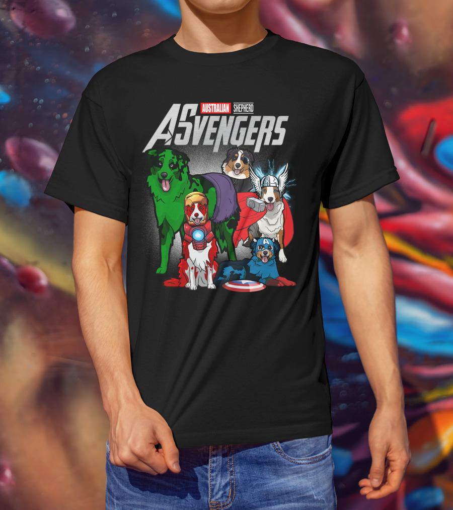 Australian Shepherd ASvengers T-Shirt