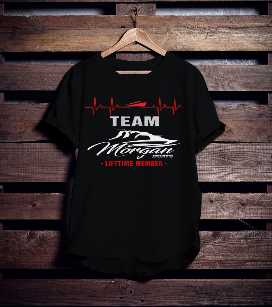 Team Morgan Boats Lifetime Member T-Shirt