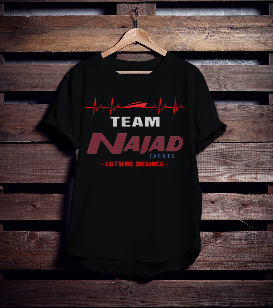 Team Najad Yachts Lifetime Member T-Shirt