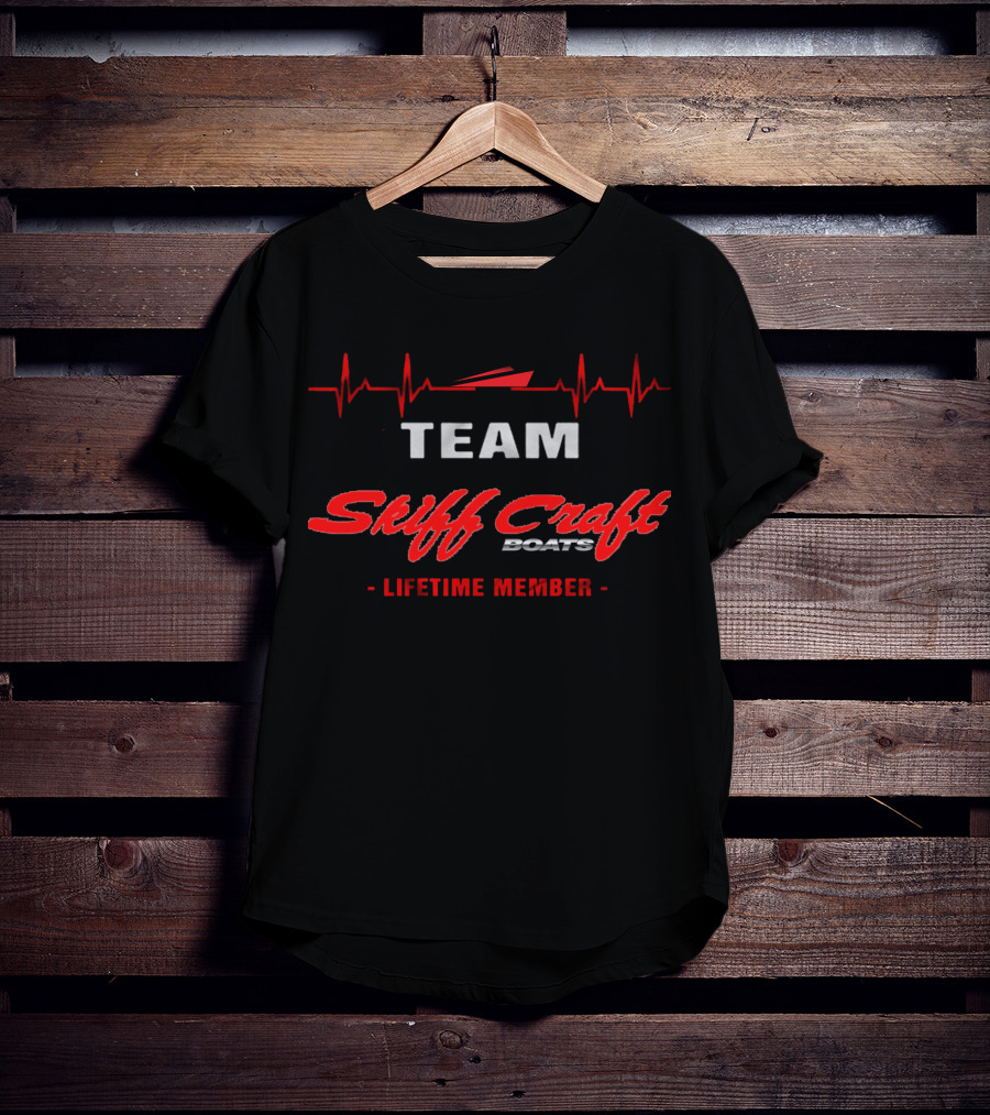 Team Skiff Craft Boats Lifetime Member T-Shirt