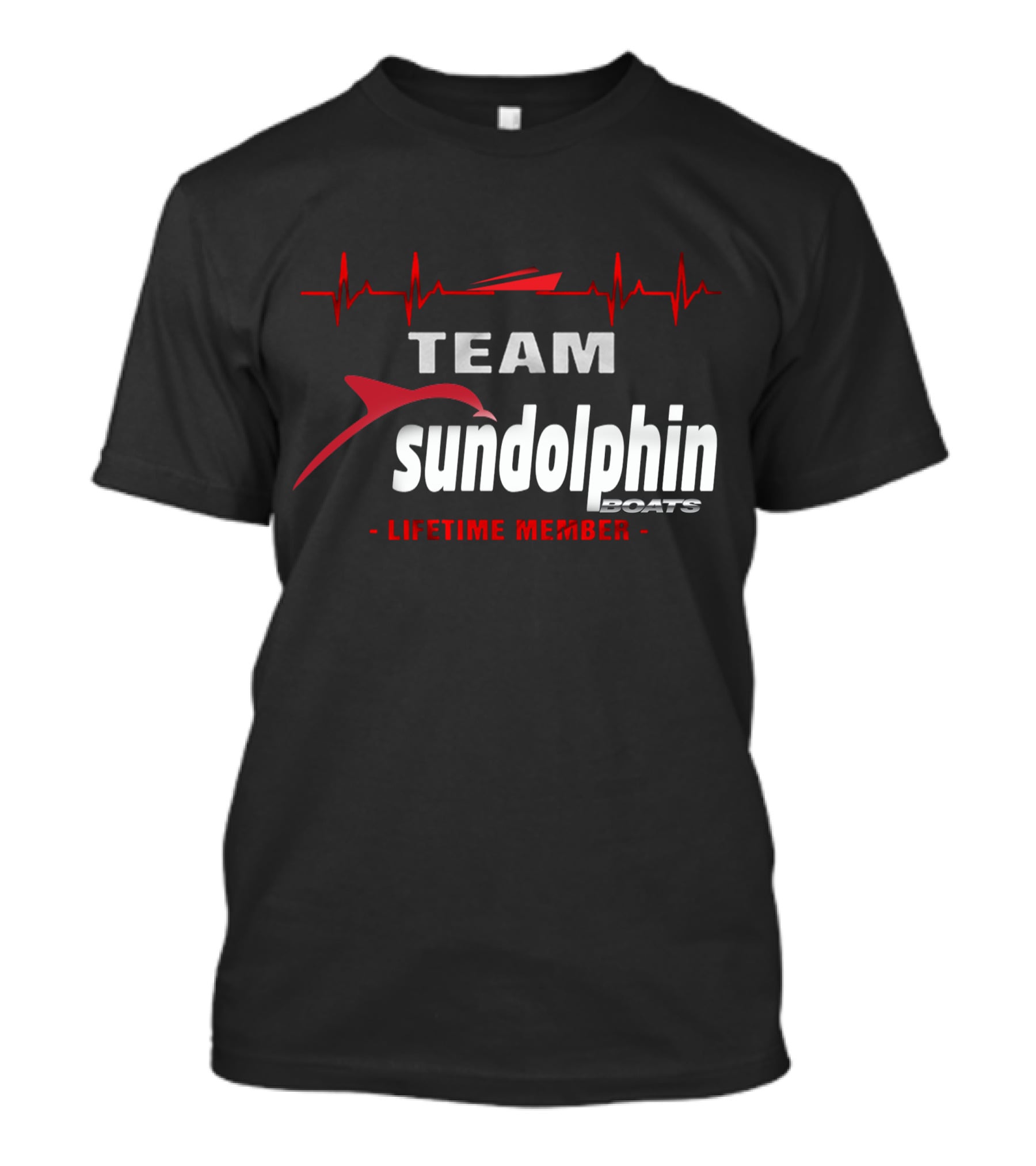 Team Sundolphin Boats Lifetime Member T-Shirt