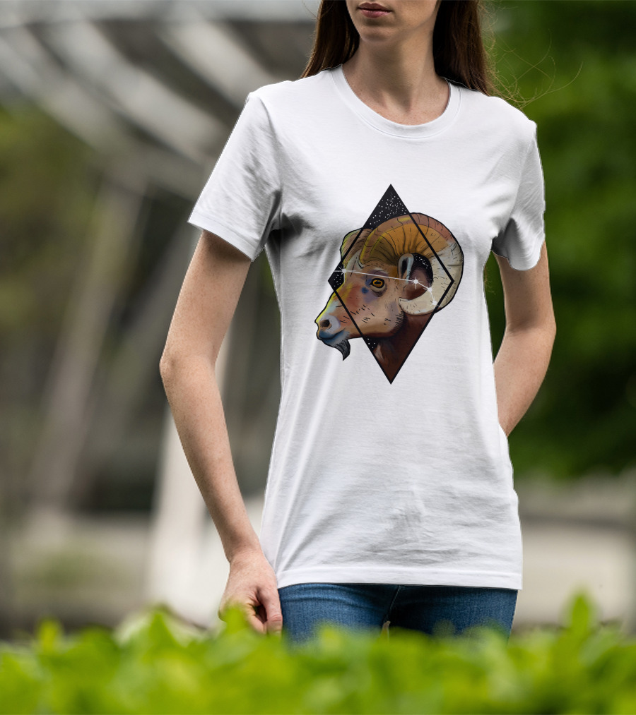 Aries Ram Starry Diamond 1041397 T-Shirt