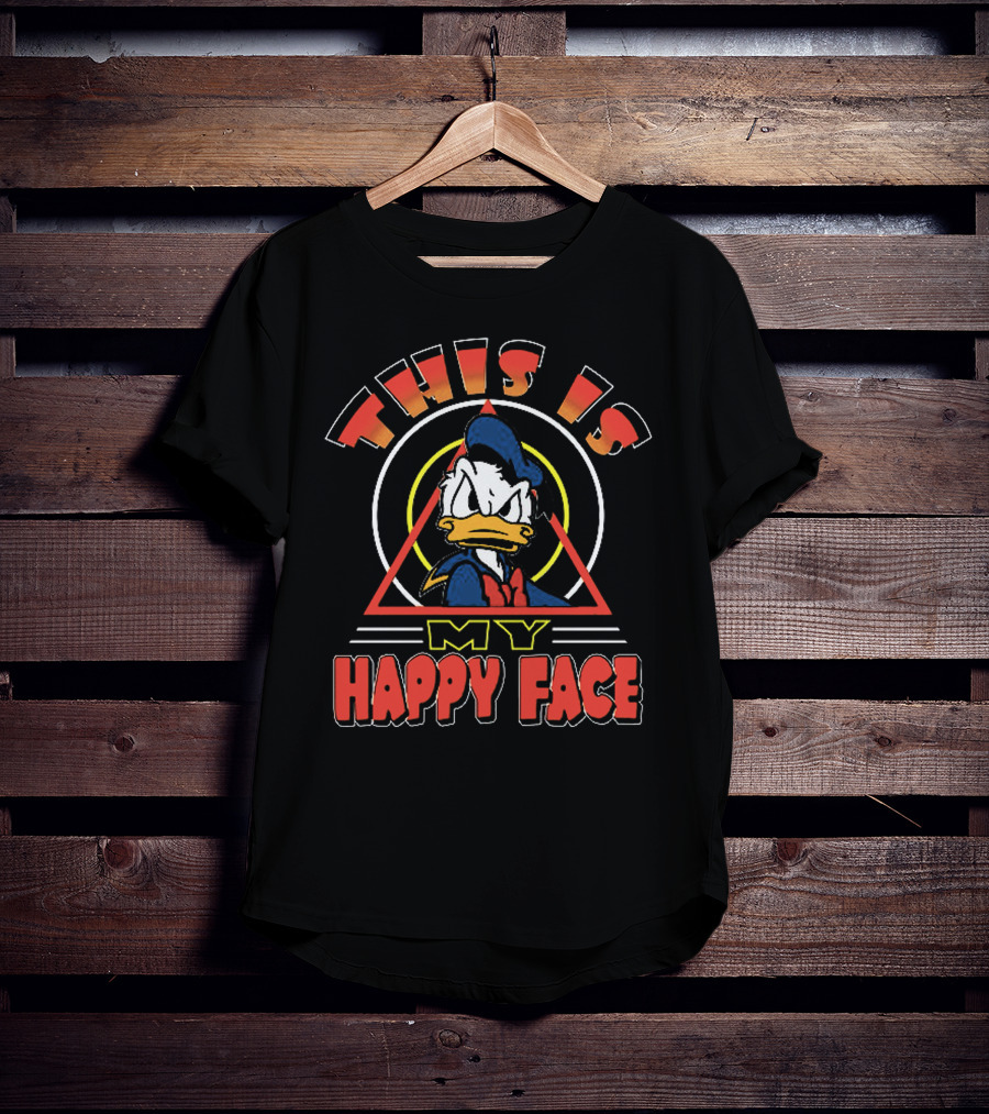 This Is My Happy Face T-Shirt
