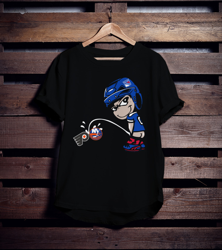 New York Rangers Rivalry Flyers Islanders T-Shirt