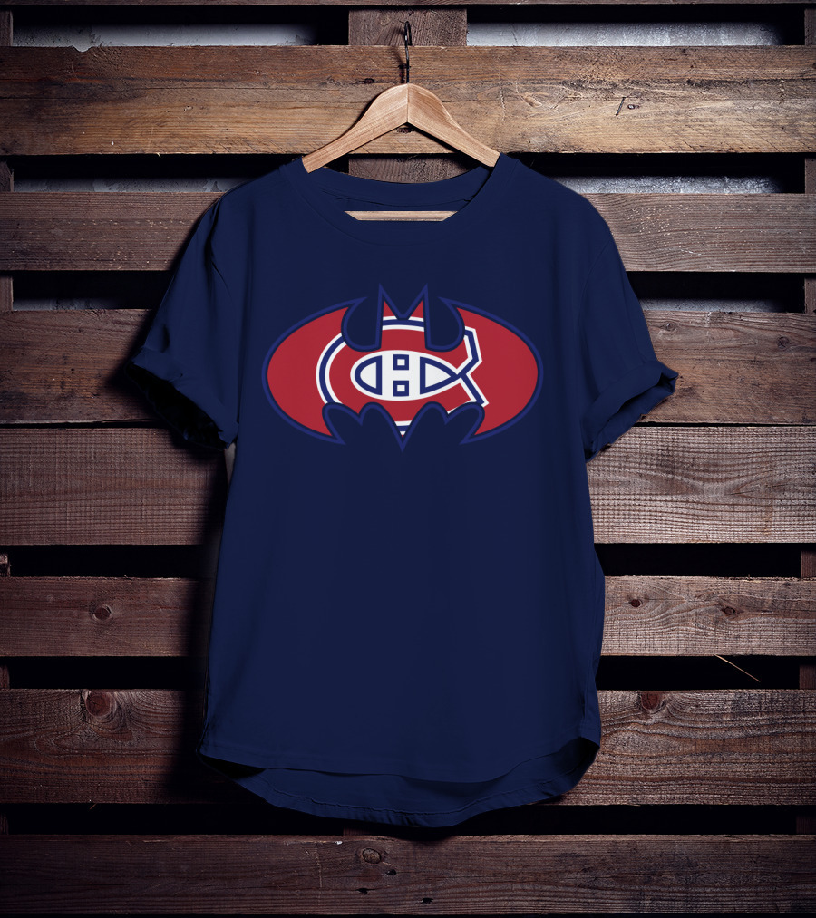 Montreal Canadiens Bat Symbol T-Shirt
