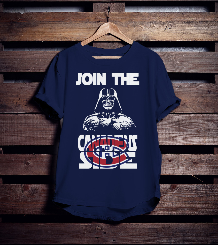 Join The Canadiens Side Montreal Canadiens T-Shirt