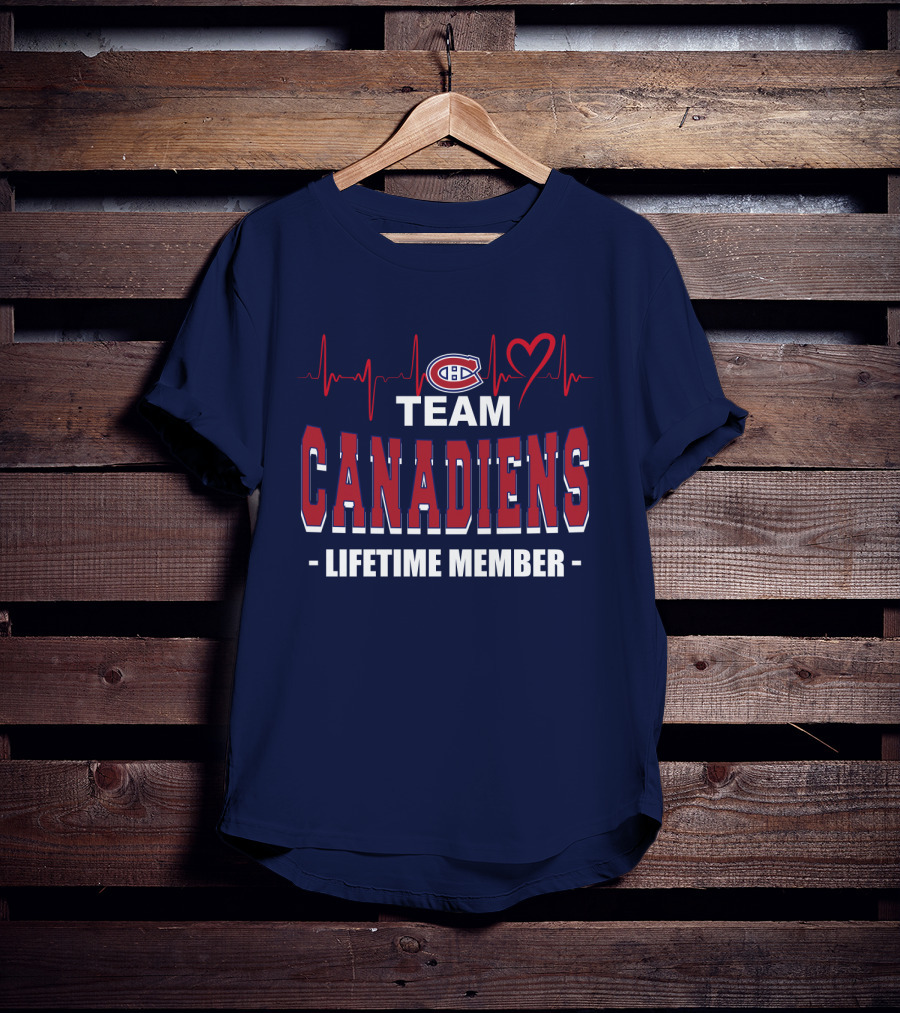 Team Canadiens Lifetime Member T-Shirt