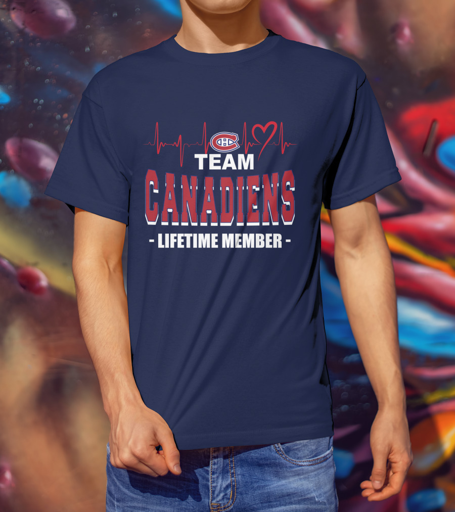 Team Canadiens Lifetime Member T-Shirt