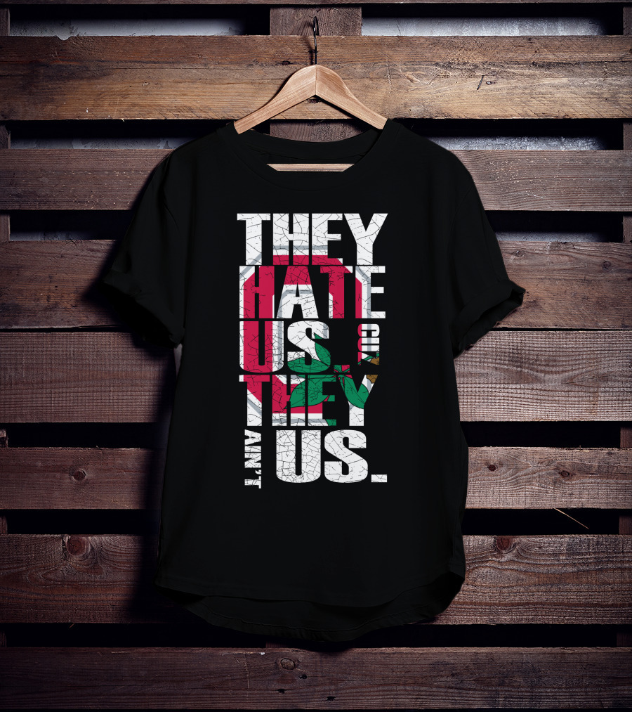 They Hate Us Cuz They Ain't Us Ohio State Buckeyes T-Shirt
