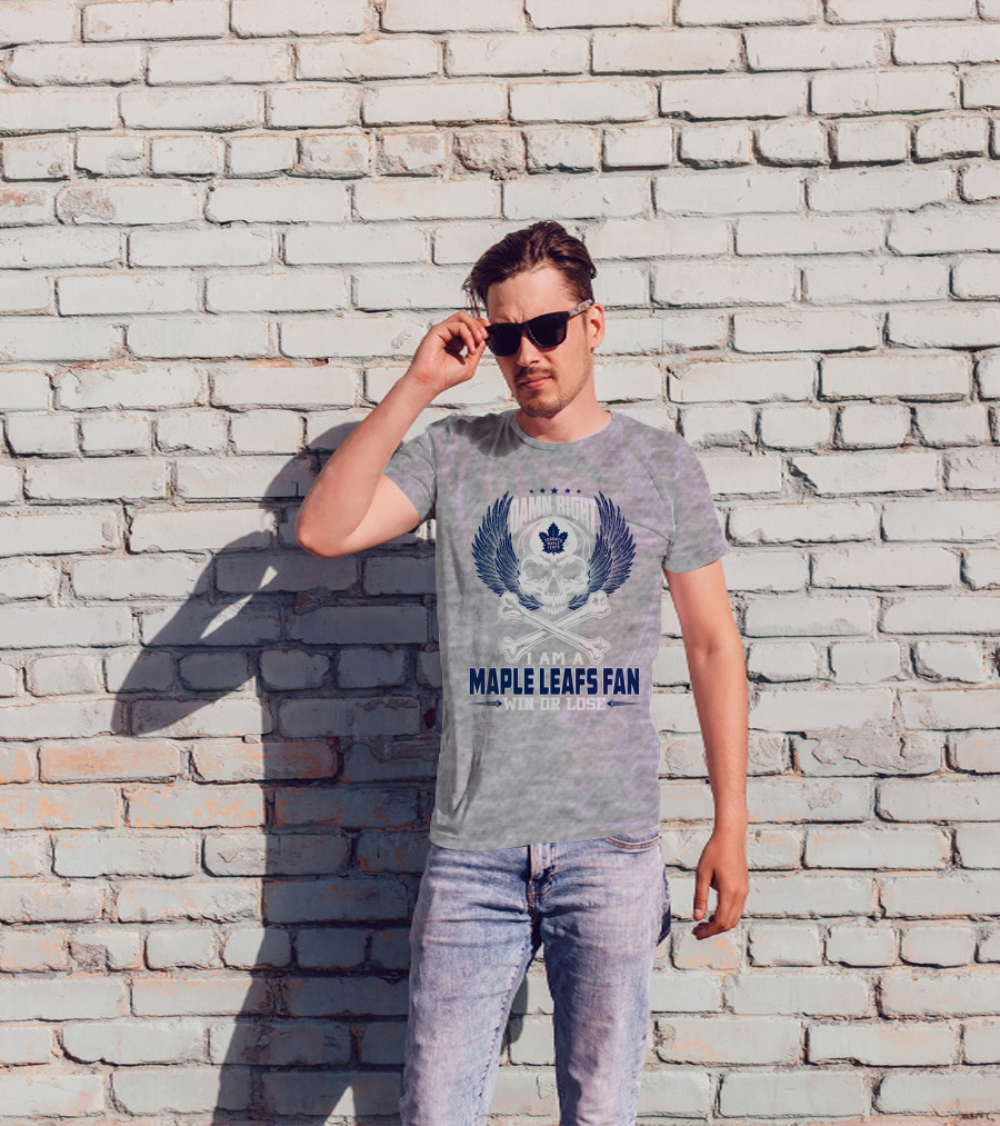 Damn Right Toronto Maple Leafs Win Or Lose Fan T-Shirt