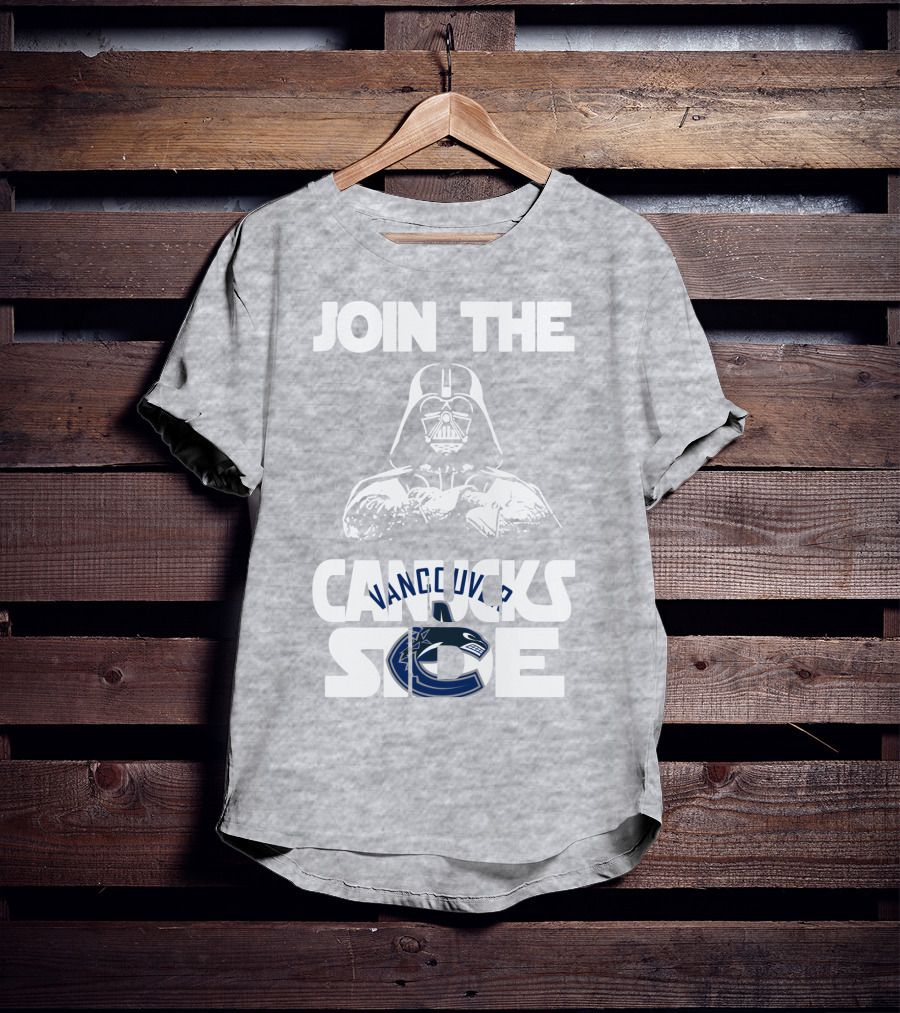 Join The Vancouver Canucks Side T-Shirt