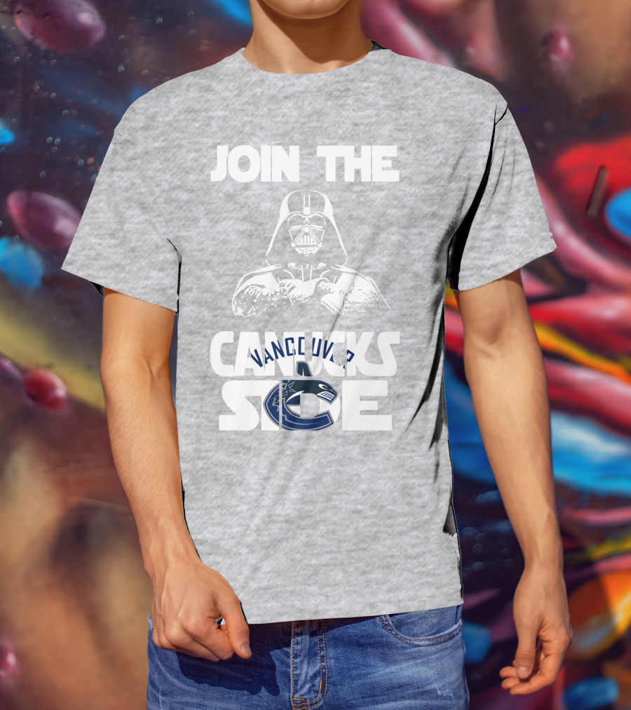 Join The Vancouver Canucks Side T-Shirt