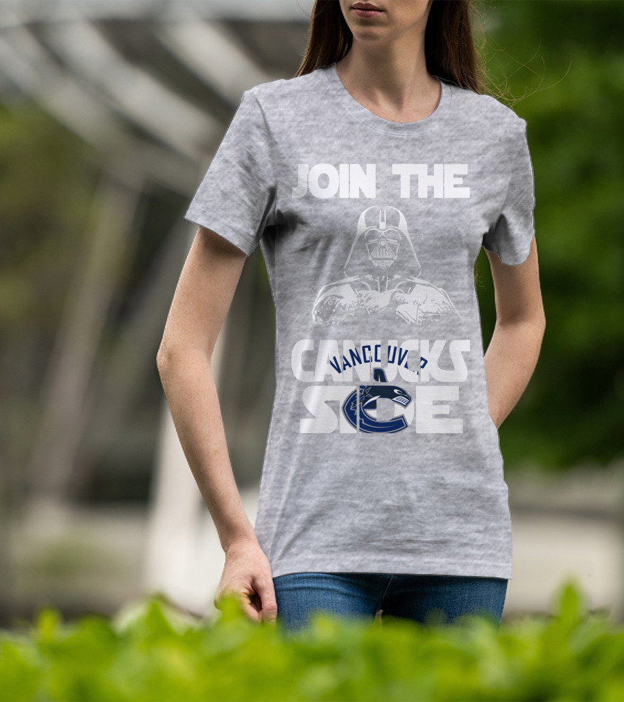 Join The Vancouver Canucks Side T-Shirt