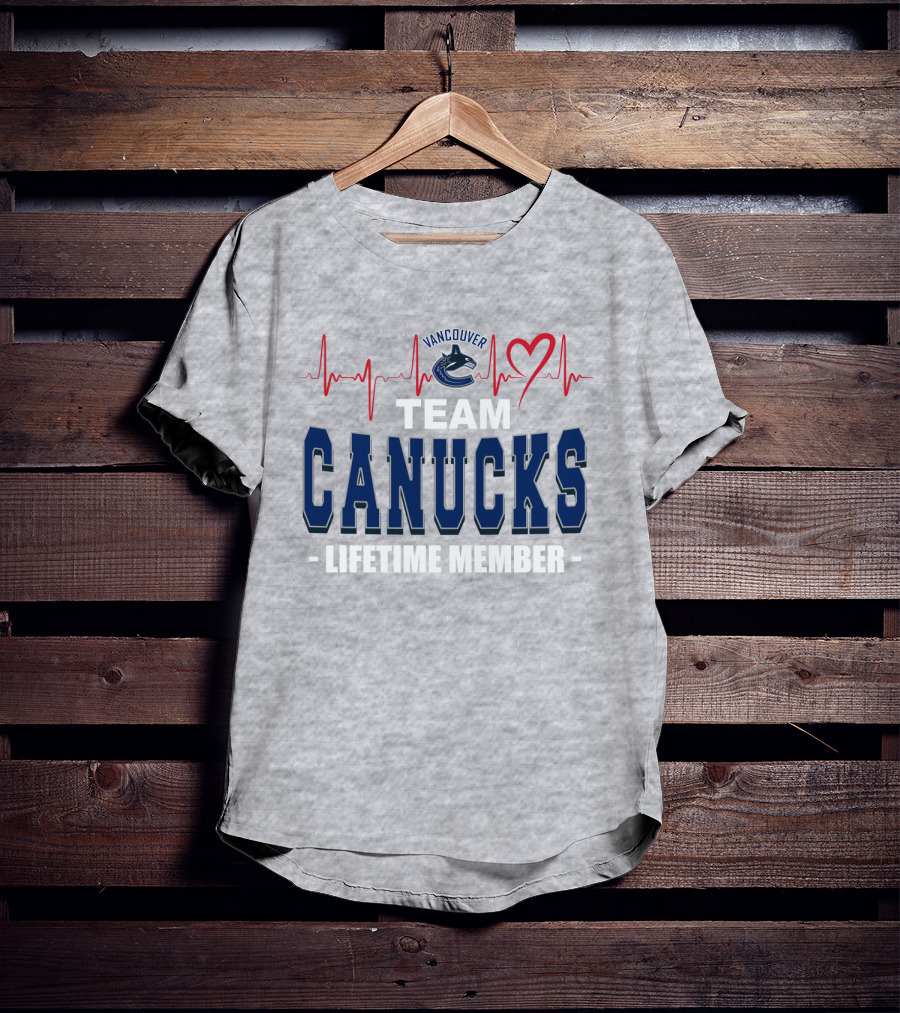 Vancouver Canucks Team Canucks Lifetime Member T-Shirt