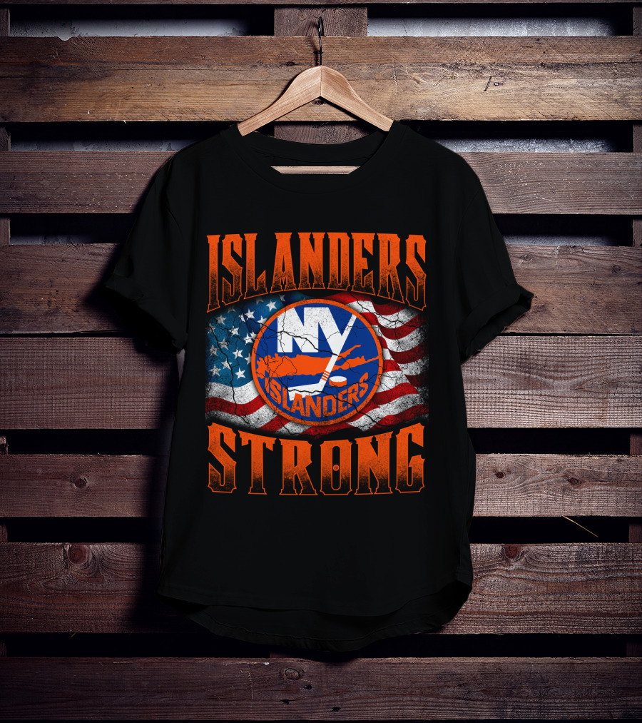 Islanders Strong Ny Islandersflag T-Shirt