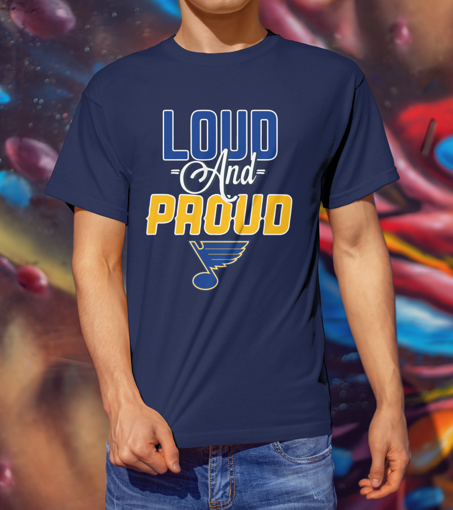 St. Louis Blues Loud And Proud T-Shirt