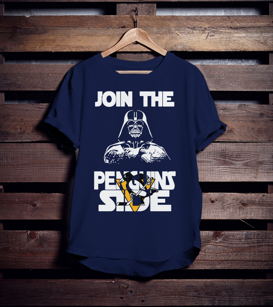 Join The Penguins Side T-Shirt