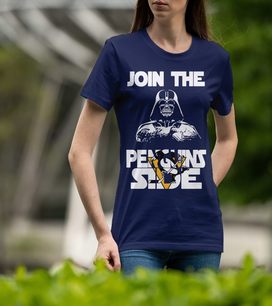 Join The Penguins Side T-Shirt
