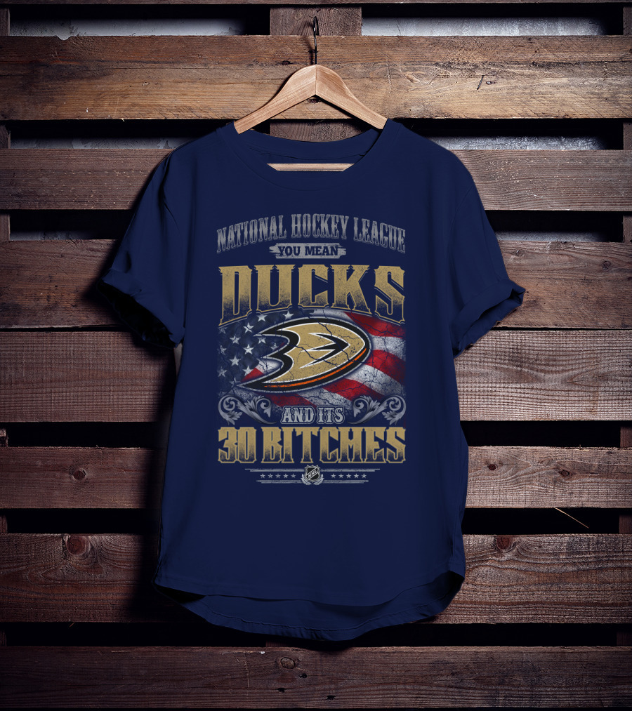 National Hockey League You Mean Ducks And It's 30 Bitches T-Shirt