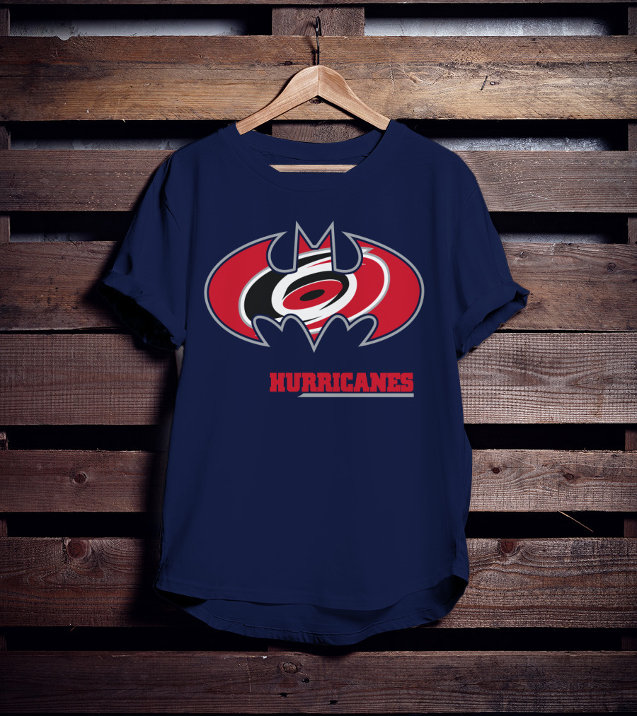Carolina Hurricanes Batman Logo Hurricanes T-Shirt