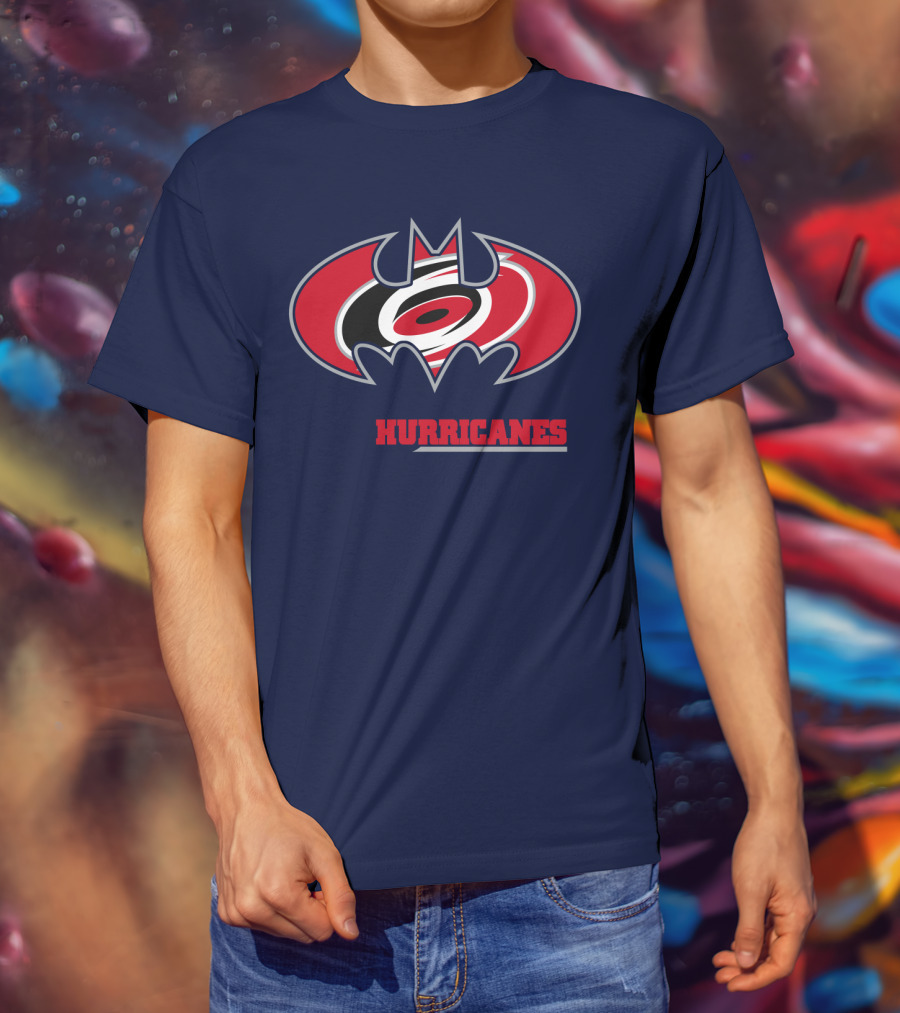 Carolina Hurricanes Batman Logo Hurricanes T-Shirt