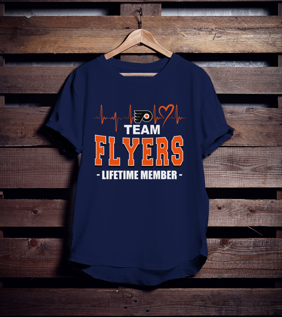 Team Flyers Philadelphia Lifetime Member T-Shirt