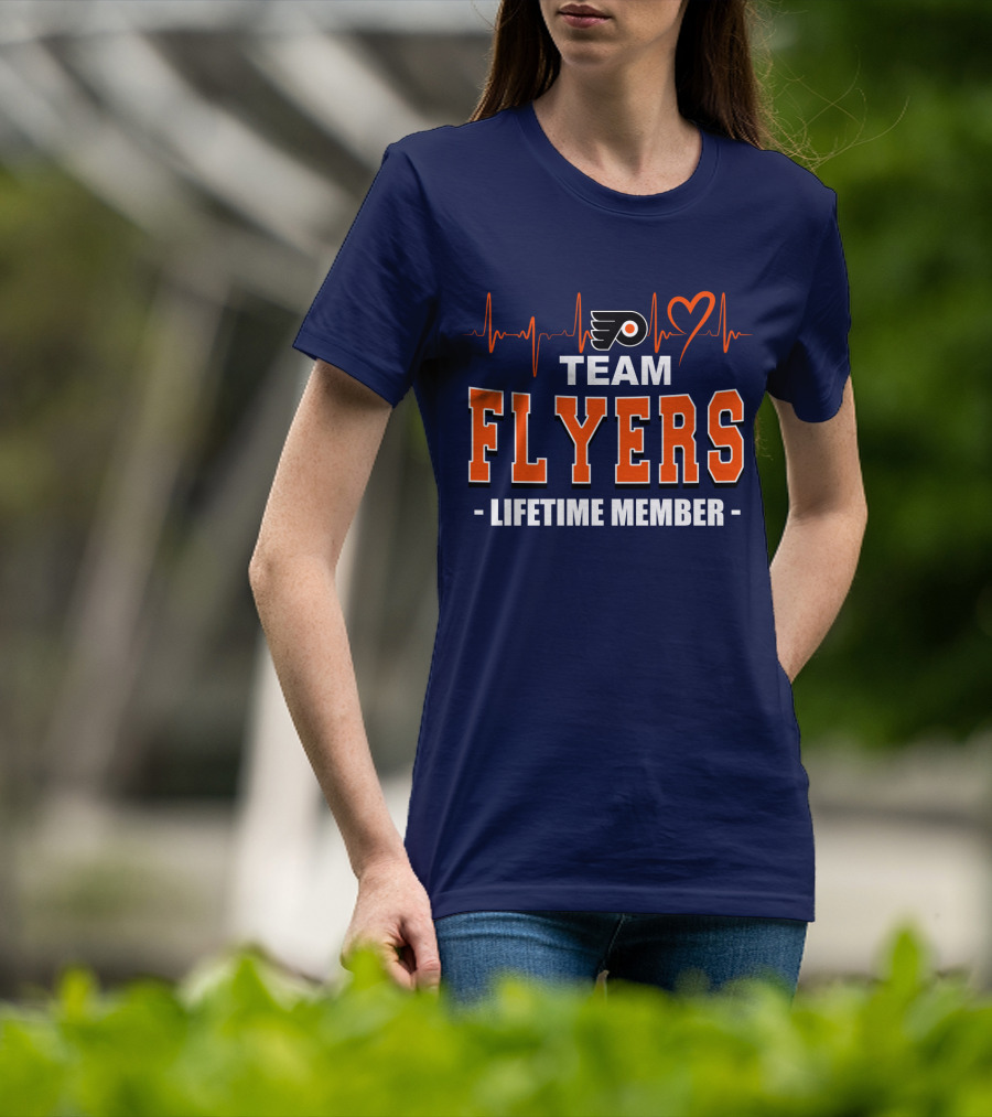Team Flyers Philadelphia Lifetime Member T-Shirt