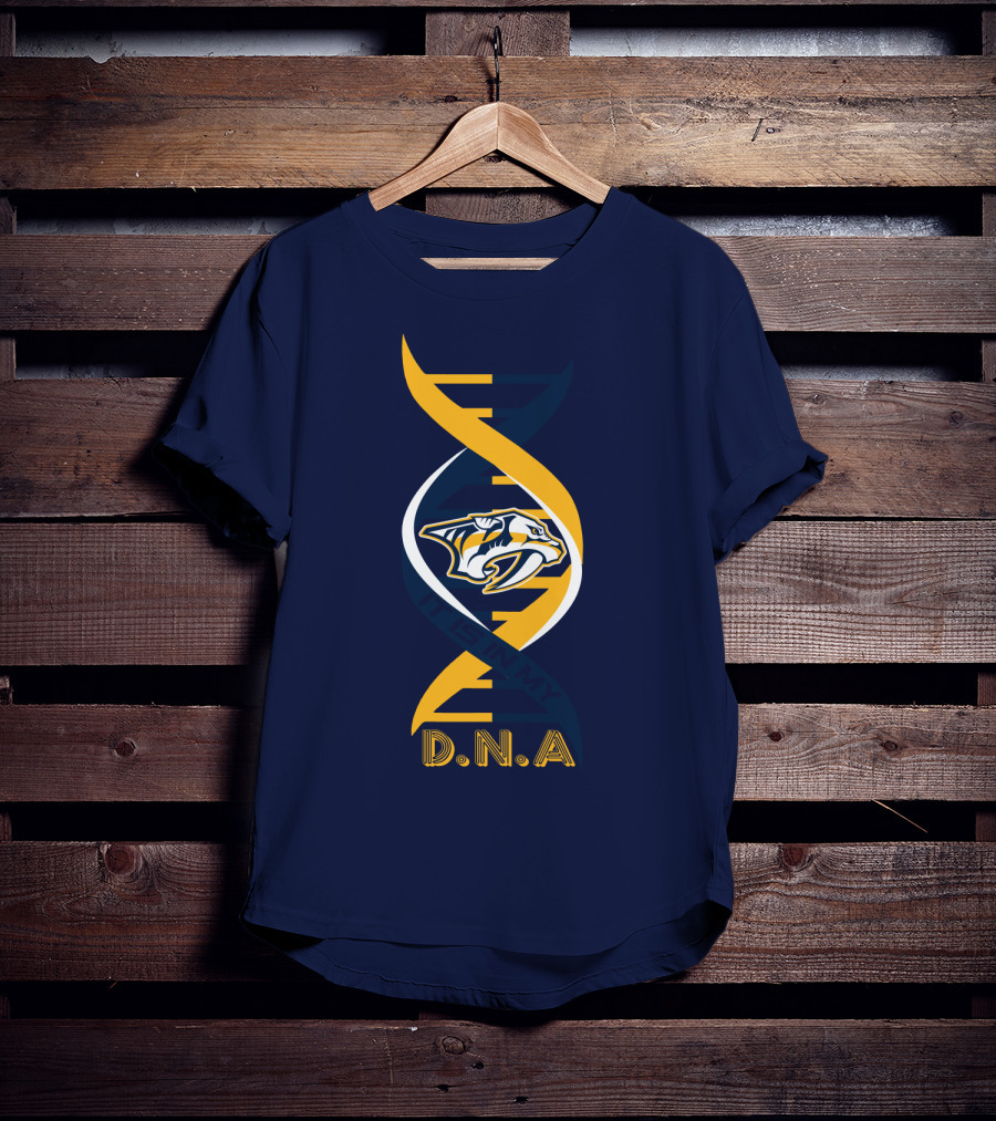 Nashville Predators Team Dna T-Shirt