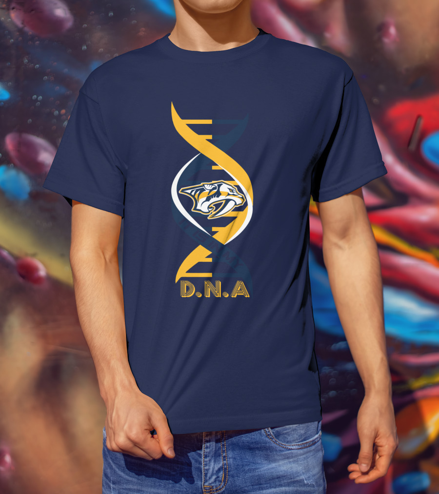Nashville Predators Team Dna T-Shirt