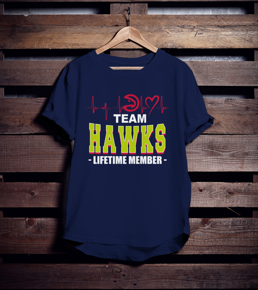 Team Hawks Lifetime Member Atlanta Hawks T-Shirt