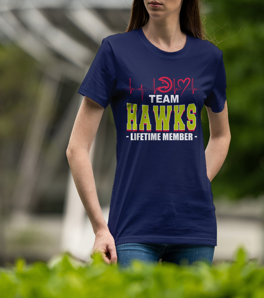 Team Hawks Lifetime Member Atlanta Hawks T-Shirt