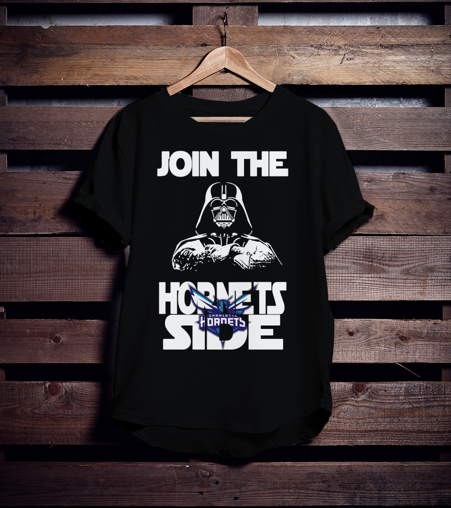 Join The Charlotte Hornets Side T-Shirt