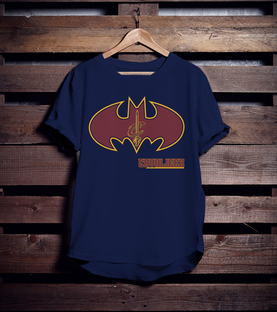 Cleveland Cavaliers Batman Logo Cavaliers T-Shirt