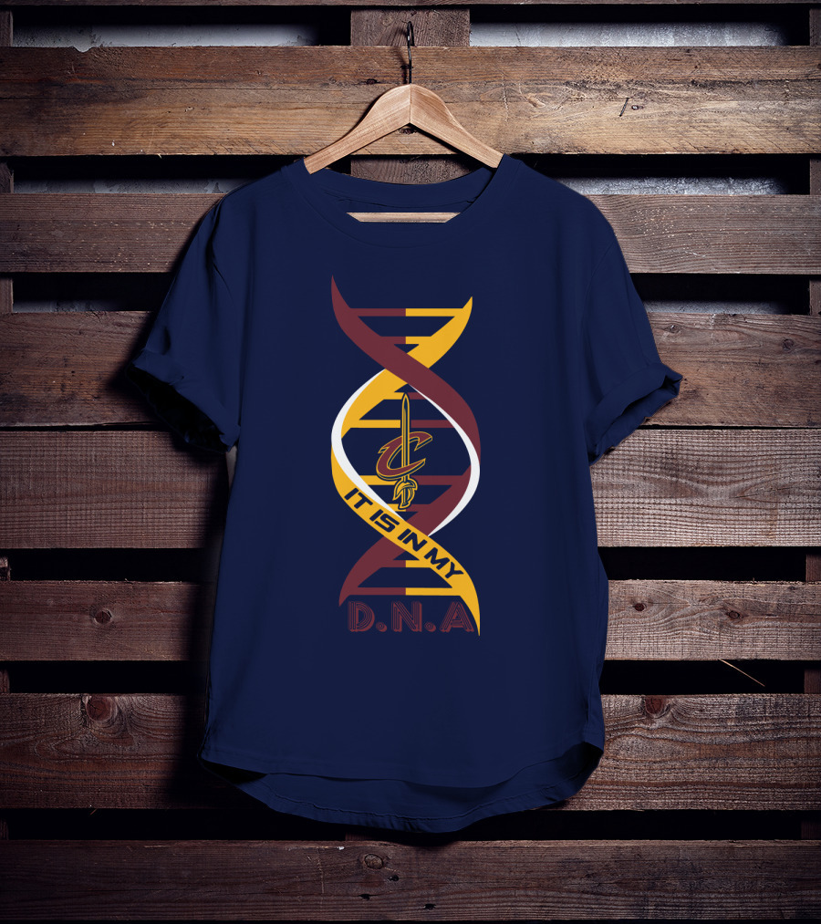 Cleveland Cavaliers It Is In My DNA. T-Shirt
